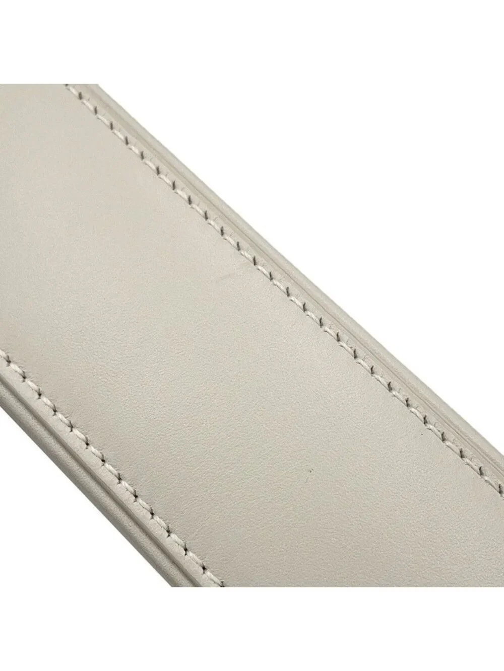 Saint Laurent Paris Shoulder Bag Le 5 A 7 Mini Vertical Calfskin White